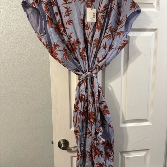 Hatch Linen Riviera Dress with Floral Print maternity - Picture 4 of 6